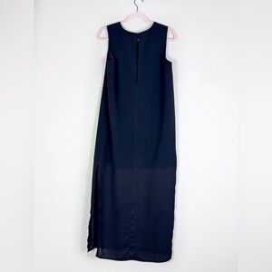 Blaque Label Sleeveless Black Label with Slit size Medium